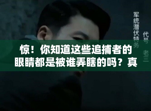 你知道这些追捕者的眼睛都是被谁弄瞎的吗？