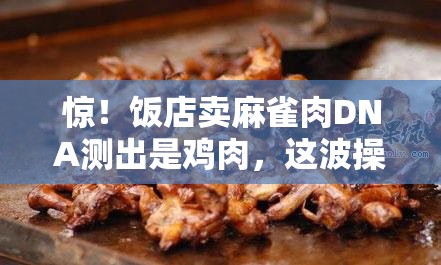 惊！饭店卖麻雀肉DNA测出是鸡肉，这波操作太离谱！