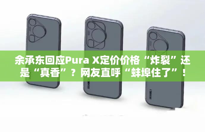 余承东回应Pura X定价